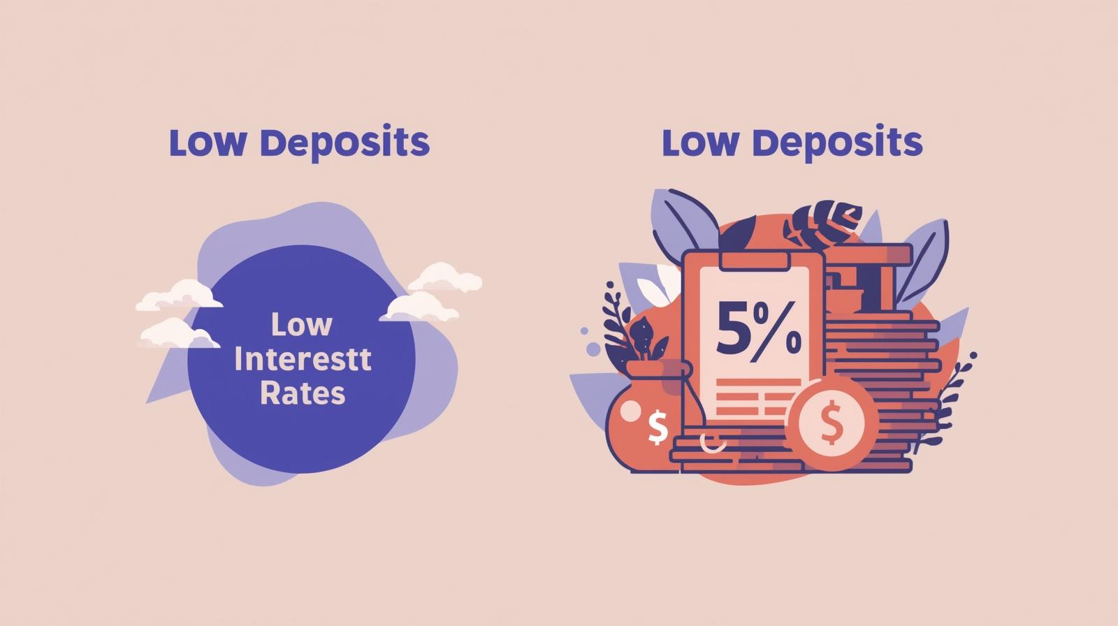 Graph displaying fluctuating interest rates over time, illustrating past trends and future expectations for first home buyers