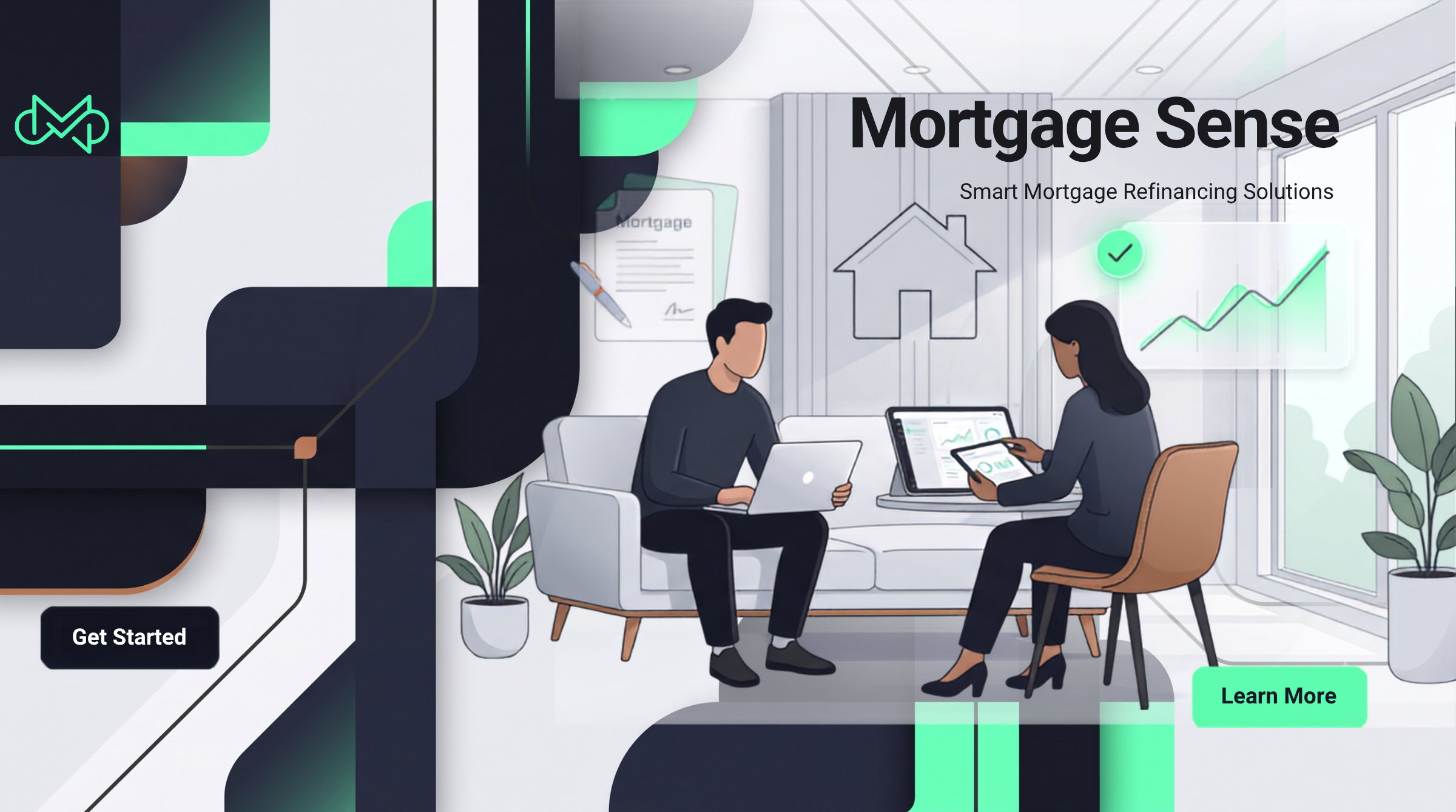 Refinancing your mortgage consultation with adviser
