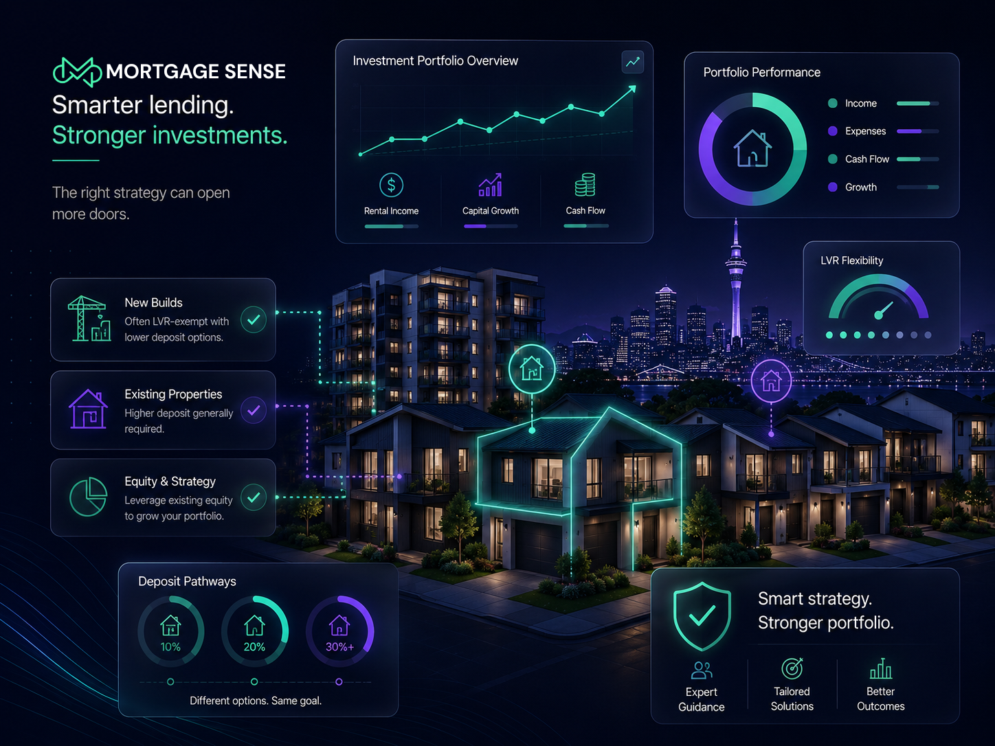 Auckland investment property deposit options — new builds and existing homes compared